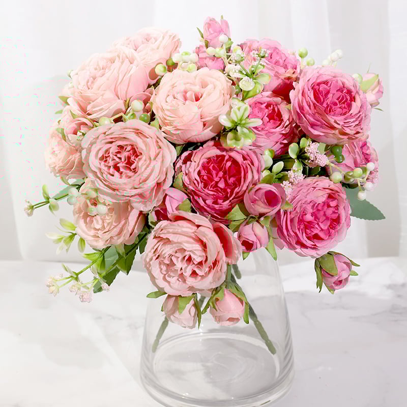 🔥Hot sale 49% OFF——Artificial Peony Flowers Bouquet