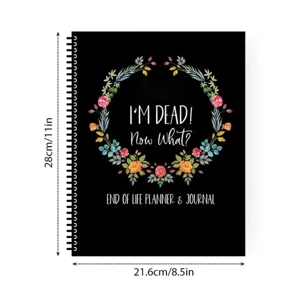 🎃 Halloween Gift:  End of Life Planner💀👍BEST SELLER