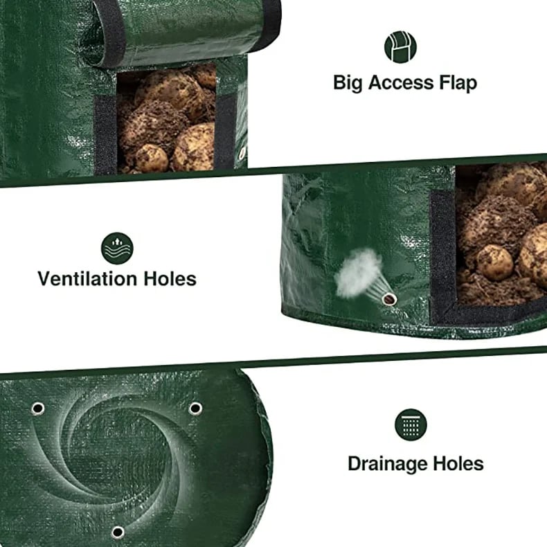 Vegetables Grow Planter PE Container Bag(BUY 3 FREE SHIPPING)