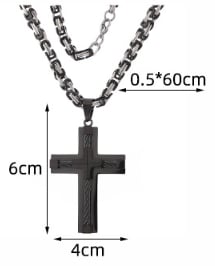 Elegant Cross Pendant Necklace