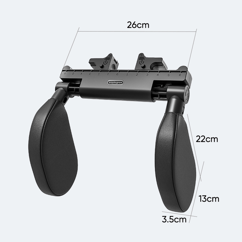 3D Memory Foam Car Seat Support Headrest