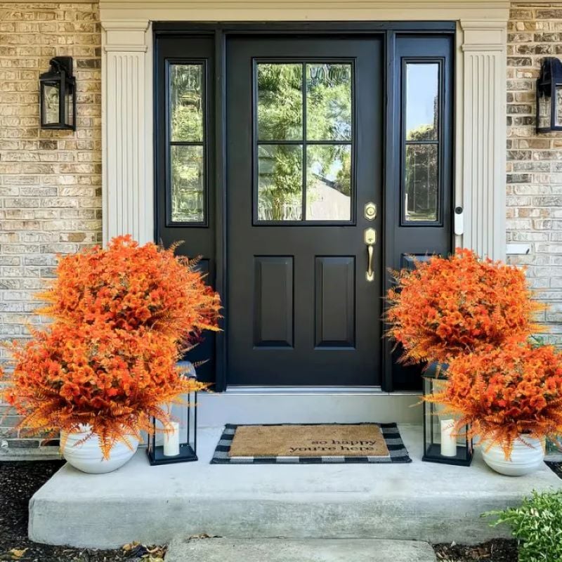 💖Last Day 49% OFF🍁Rainproof Lifelike Fall Artificial Flowers With UV-Shield Coating