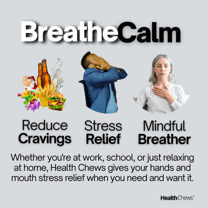 Essential Oil Breathing Stick Silicone Breathable Chewable Stick
