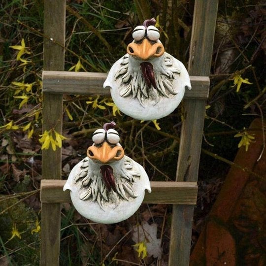 🎁2024 Hot Sale 47% OFF🎁Funny Chicken Garden Fence Decoration