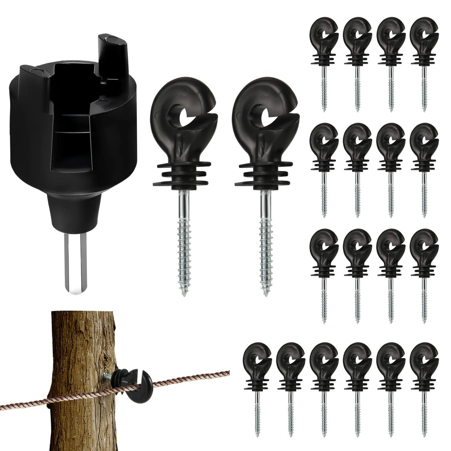 🔥Last Day 49% OFF🔥Farm Electric Fence Screw-in Insulator