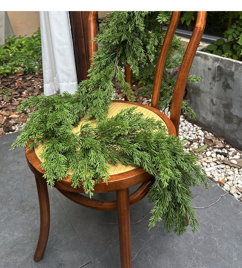Artificial Realistic Faux Greenery Garland for  Christmas Cedar Garland,