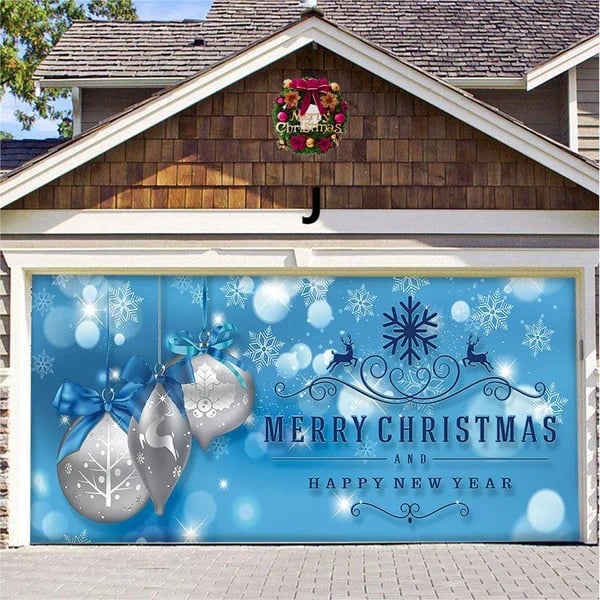 Christmas Garage Door Decoration