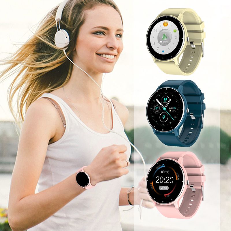 [All day monitoring of heart rate and blood pressure]Pousbo? Multifunctional Waterproof Sports Smartwatch