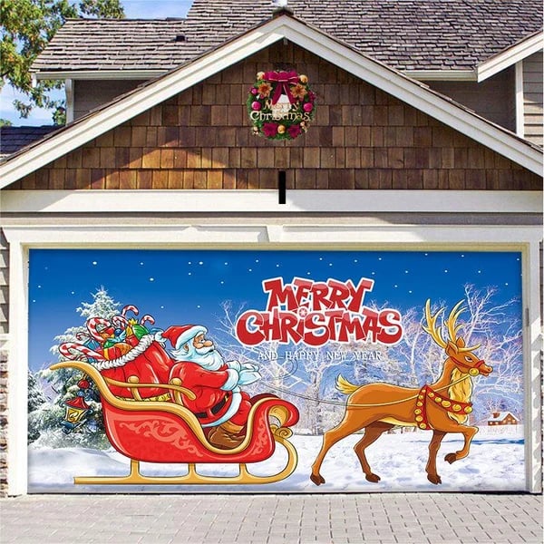 Christmas Garage Door Decoration