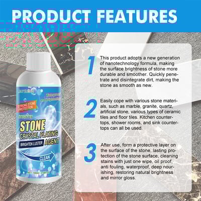 🔥Buy 5 get 5 free🔥Stone Stain Remover Cleaner (Effective Removal of Oxidation, Rust, Stains)