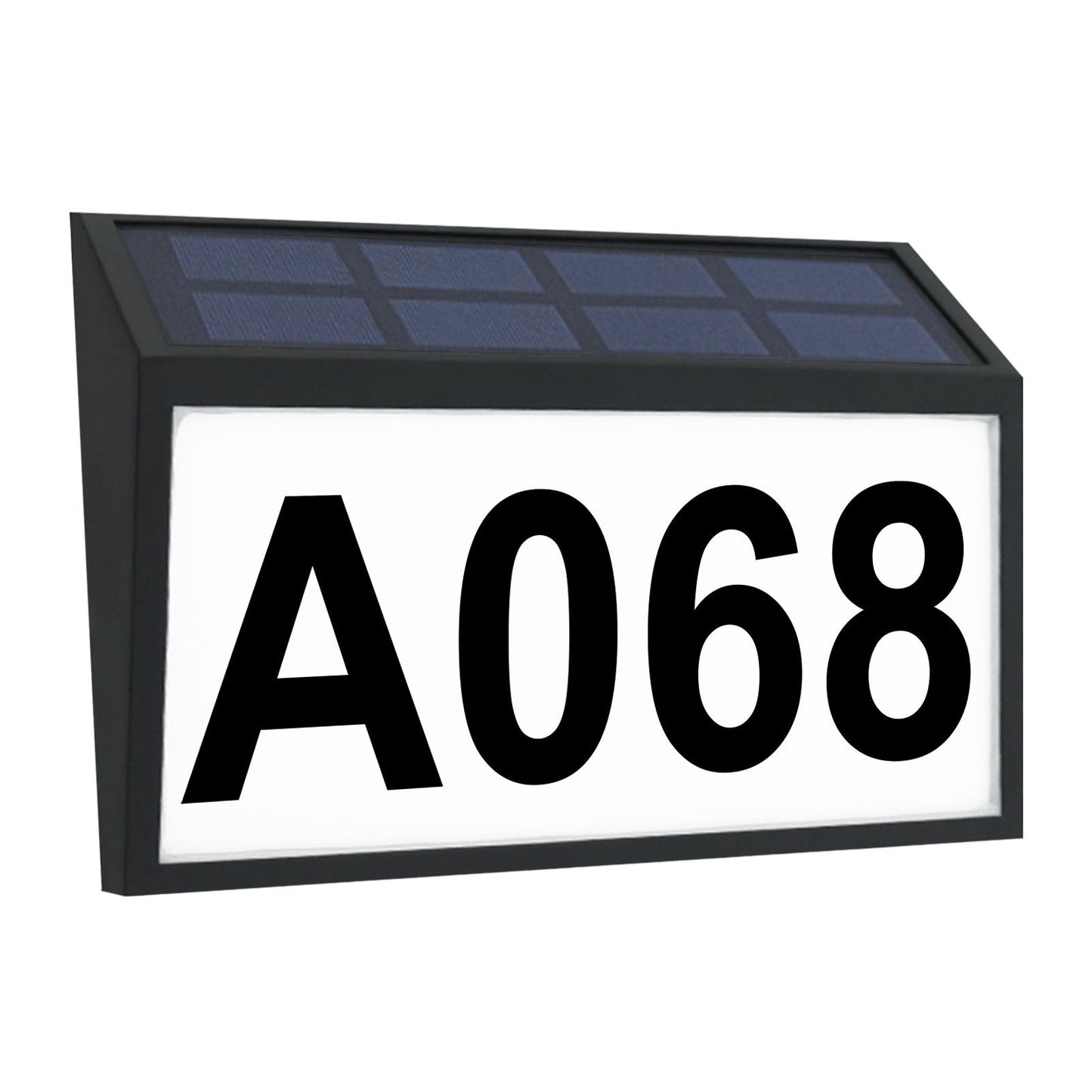 Solar-Powered Address Sign Waterproof LED Light