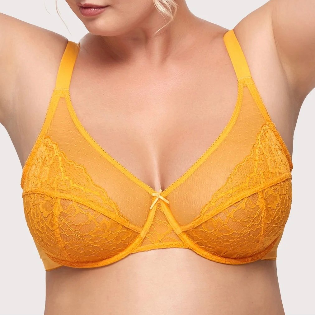🔥2025 HOT SALE-49% OFF🔥Unlined Comfort Unpadded Full Coverage Underwire Minimizer  Bra