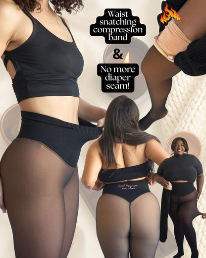 THE ORIGINAL MAGIC FLEECE LINED LEGGINGS - S TO XL