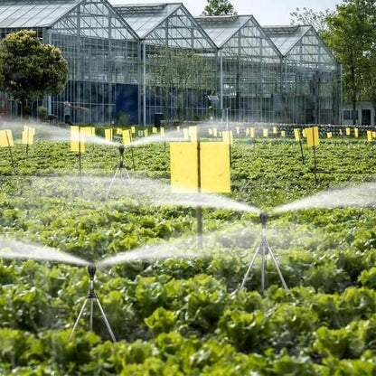 Stainless Steel Rotary Irrigation Tripod Telescopic Support Sprinkler