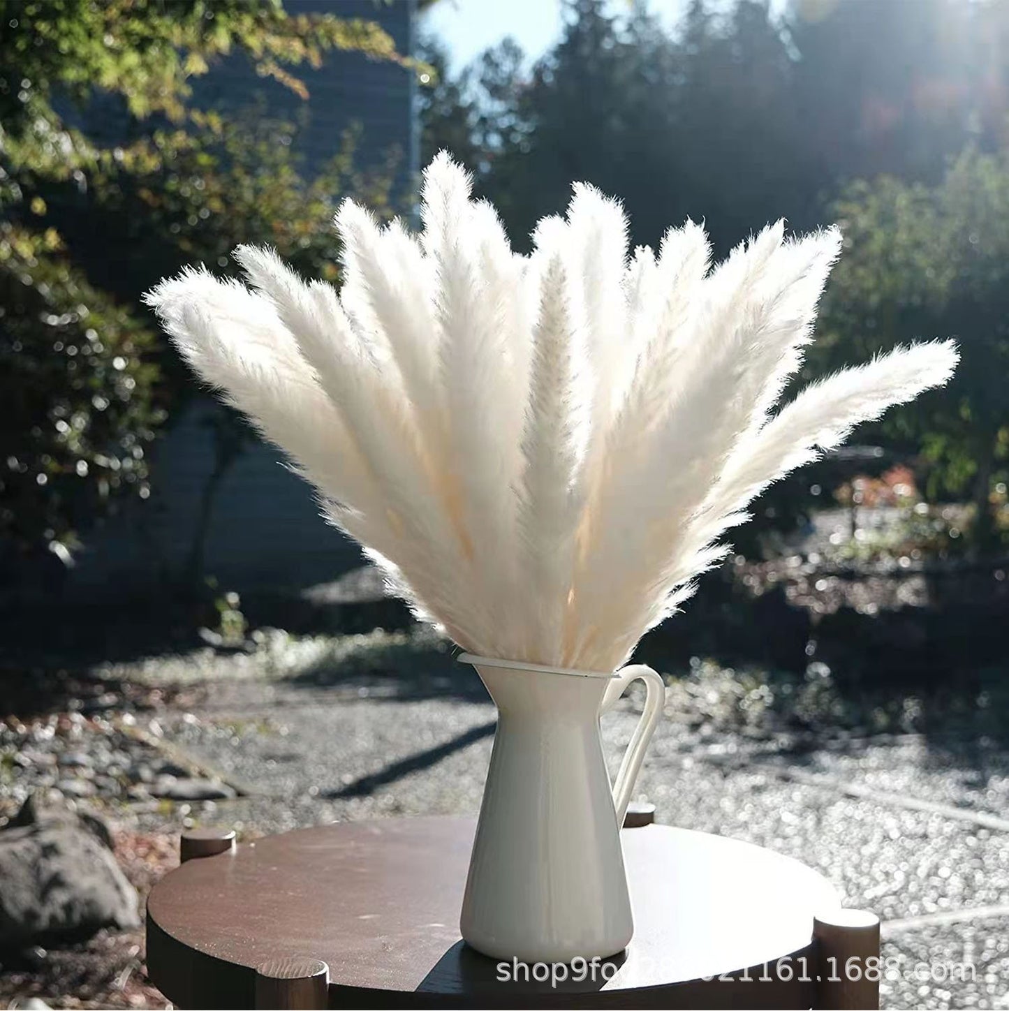 Natural dried pampas grass boho home decor bouquet💐