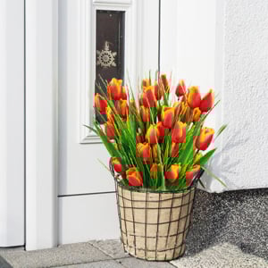Last Day 49% OFF-Outdoor Artificial Tulips Flowers💐