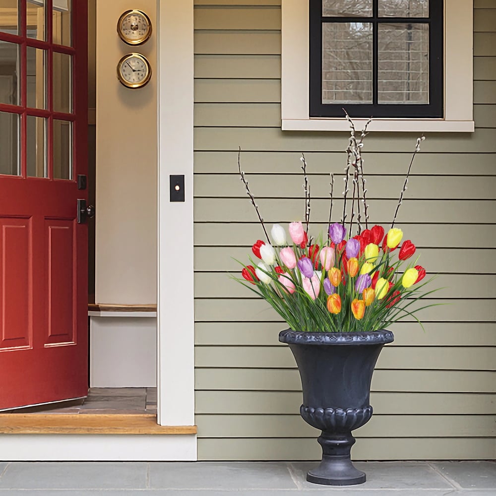 Last Day 49% OFF-Outdoor Artificial Tulips Flowers💐
