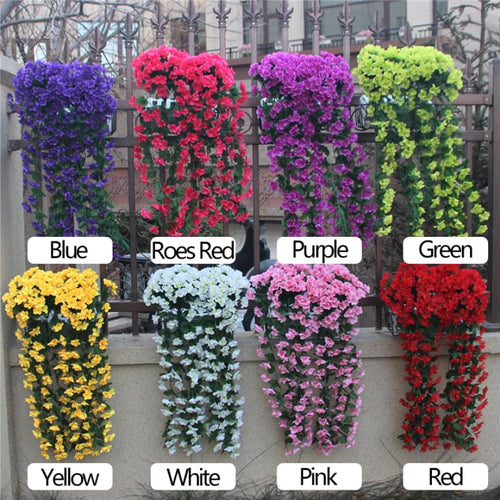 🔥Last Day Sale 49% OFF🔥——🌺🌷Vivid Artificial Hanging Orchid Bunch——Buy 4 Free Shipping