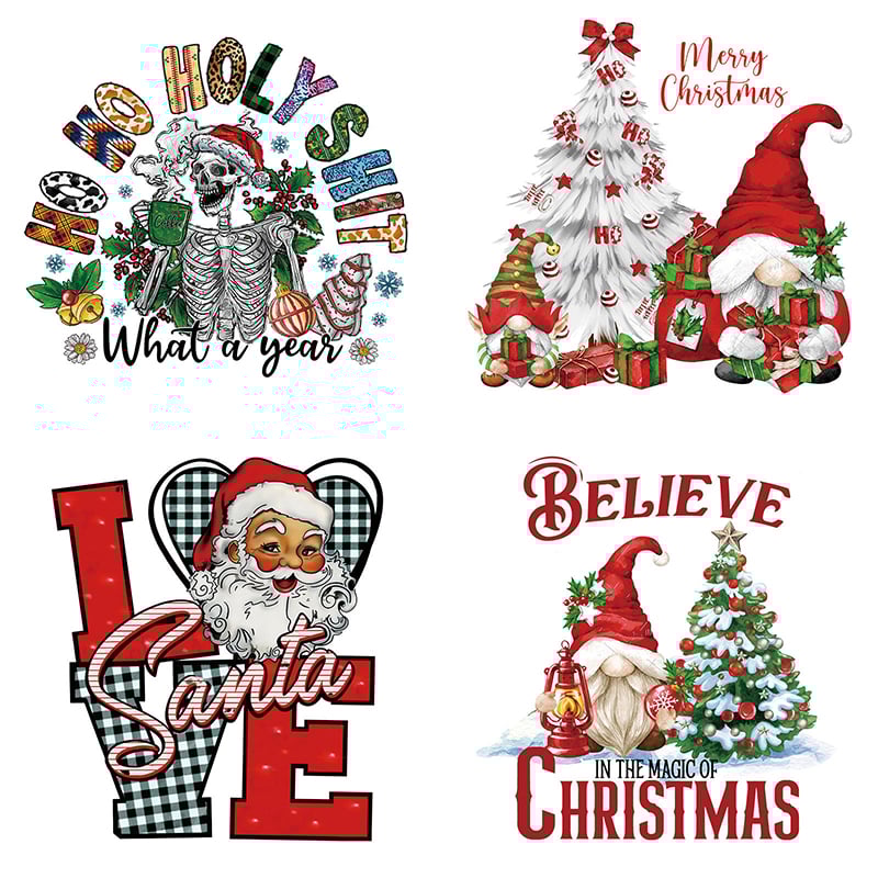 🔥Buy More Save More -🎄 15PCS Christmas Mystery DTF Transfer Bundle 🎅
