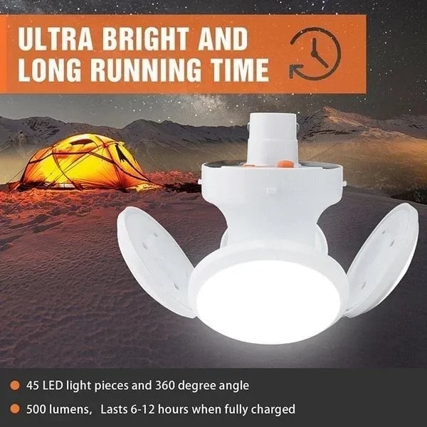 Waterproof Folding Solar LED Football Light(🔥Buy 2 Save $10 & Free Shipping🔥)