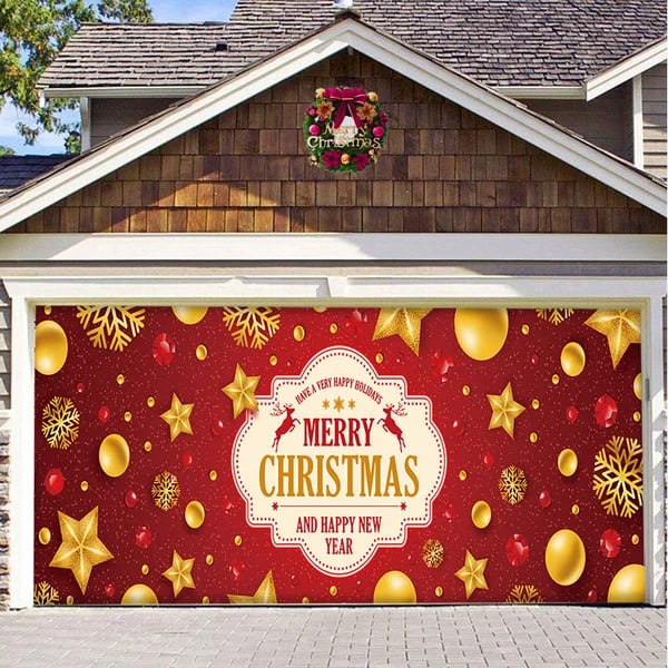 Christmas Garage Door Decoration