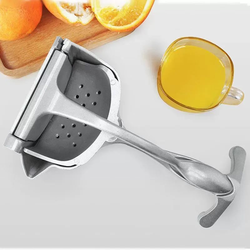 💖🍹 Hand Juicer Squeezer – Aluminum Manual Press Juicer