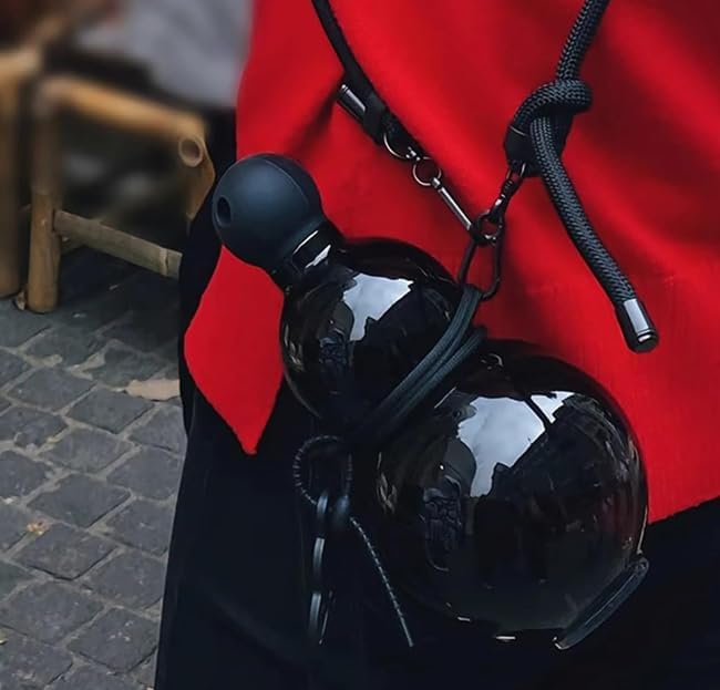 Gourd Water Bottle 30oz Chinese Retro-Inspired