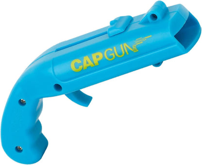 2-in-1 Cap Gun Bottle Opener | Fun Beer Cap Launcher for Parties, BBQs & Bars
