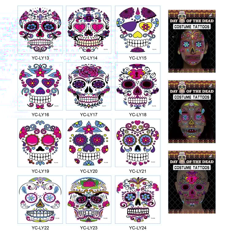 🔥 - Halloween Waterproof Temporary Tattoo Sticker