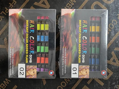 🔥LAST DAY 50% OFF -✨Instant Hair Color Comb - Non-Toxic Water-Washable Quick Dry Vibrant Temporary Color for Fashion Enthusiasts - Haircare