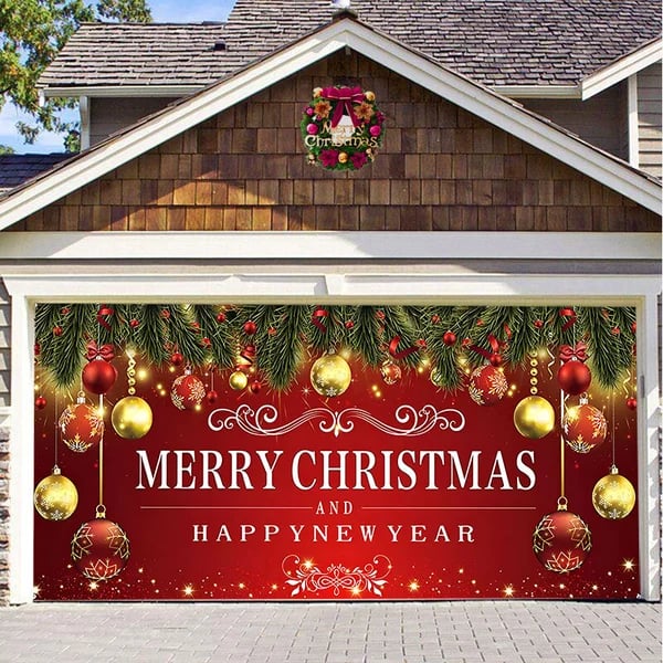 Christmas Garage Door Decoration
