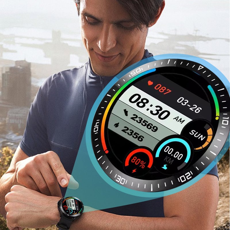 Health Monitor Bluetooth Sports Smart Watch