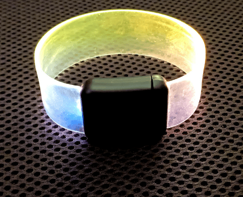 LED Luminous Bracelet with Magnetic Closure Cool Halloween Birthday Party Gifts👉👉