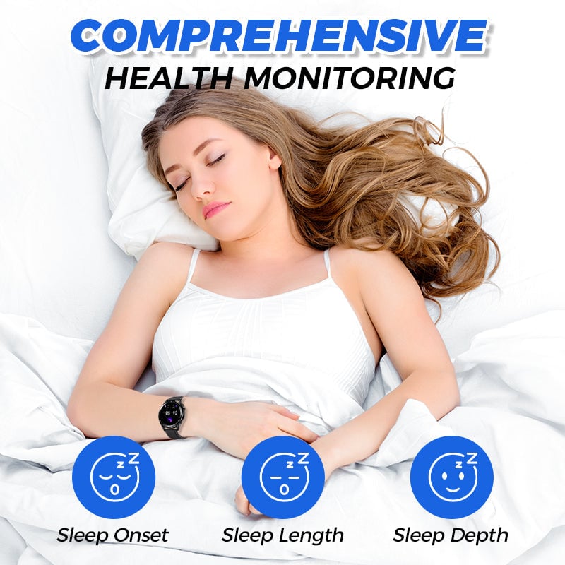 Health Monitor Bluetooth Sports Smart Watch