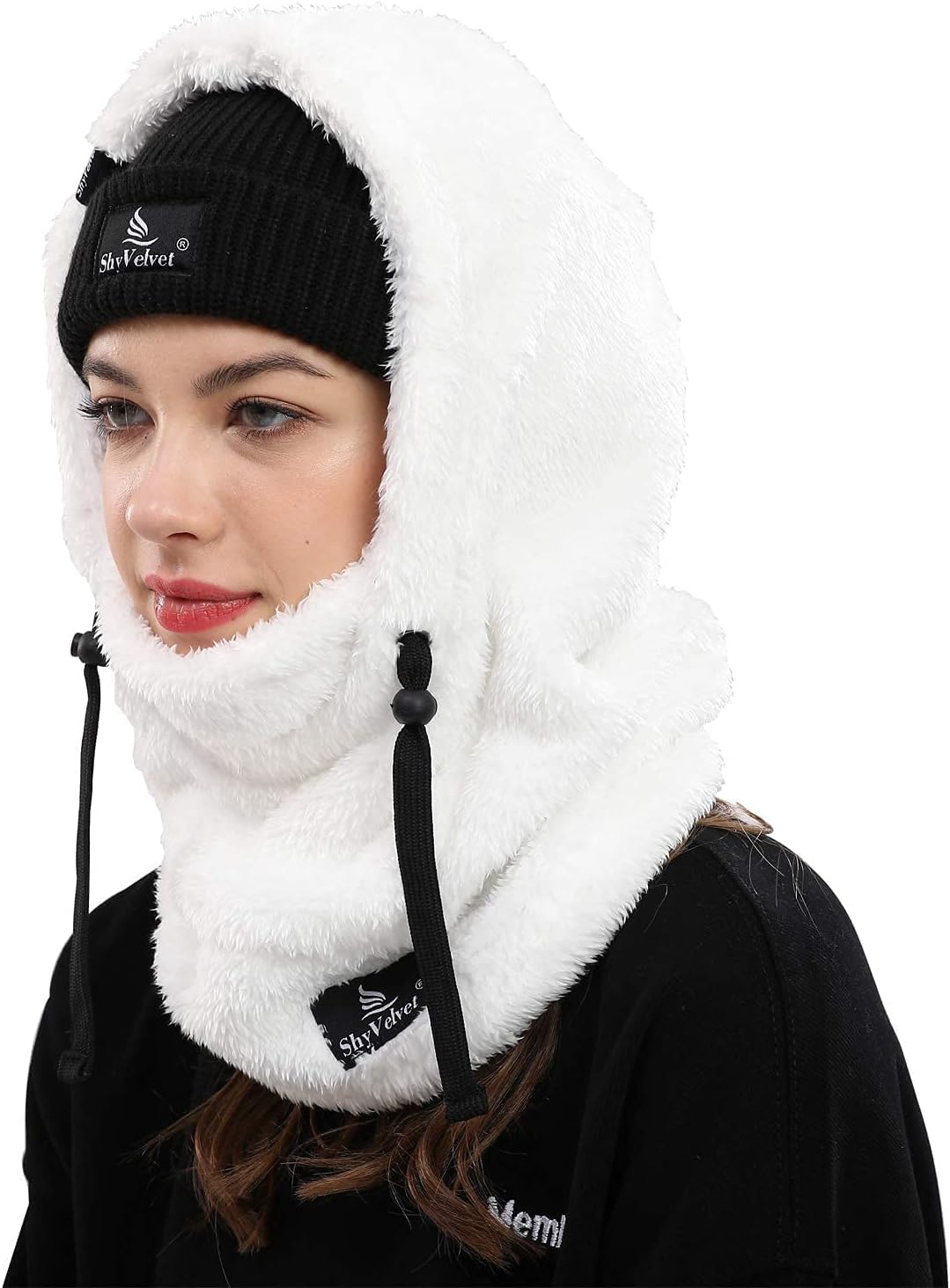 Balaclava Wind-Resistant Winter Face Mask,Fleece Ski Mask for Men and Women,Warm Face Cover Hat Cap Scarf