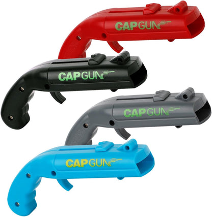 2-in-1 Cap Gun Bottle Opener | Fun Beer Cap Launcher for Parties, BBQs & Bars
