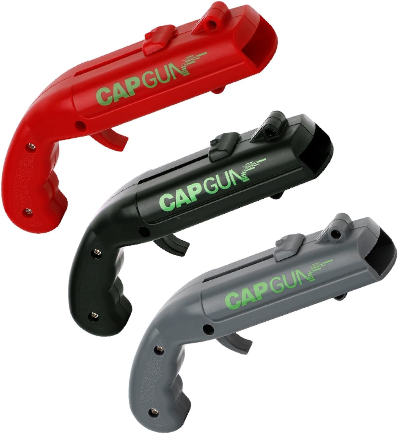 2-in-1 Cap Gun Bottle Opener | Fun Beer Cap Launcher for Parties, BBQs & Bars
