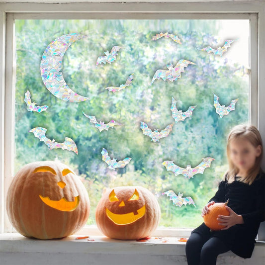 Halloween Window Rainbow Stickers