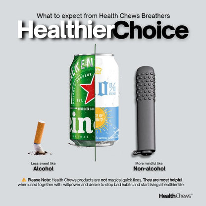 Essential Oil Breathing Stick Silicone Breathable Chewable Stick