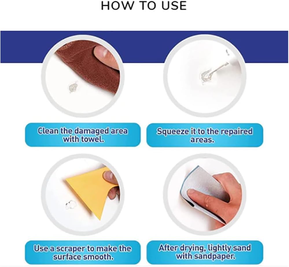 Drywall Patch Repair Kit -✨No More Wall Problems!