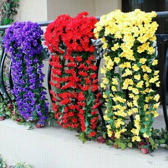 🔥Last Day Sale 49% OFF🔥——🌺🌷Vivid Artificial Hanging Orchid Bunch——Buy 4 Free Shipping
