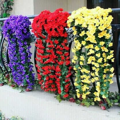 🔥Last Day Sale 49% OFF🔥——🌺🌷Vivid Artificial Hanging Orchid Bunch——Buy 4 Free Shipping