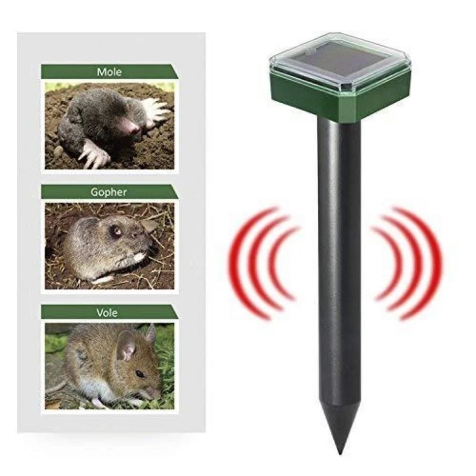 🔥BIG SALE 49% OFF🔥 Solar Power Mouse Mole Snakes Pest Rodent Repeller