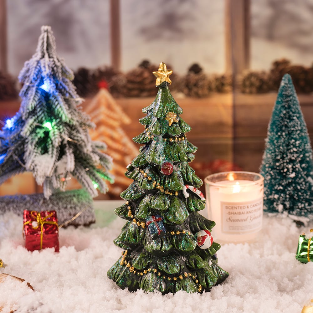 🔥Christmas Sale 49% OFF-Resin Christmas Trees Decorations