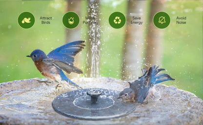 🔥LAST DAY 50% OFF🔥Solar-Powered Bird Fountain Kit