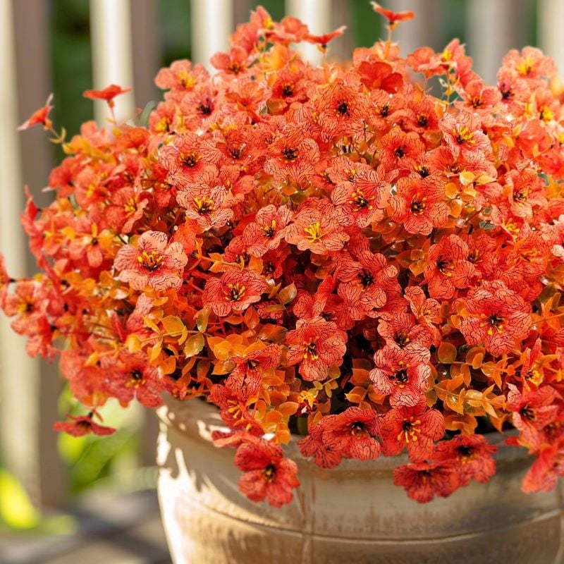 💖Last Day 49% OFF🍁Rainproof Lifelike Fall Artificial Flowers With UV-Shield Coating