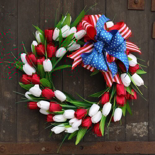 Last Day 49% OFF-Outdoor Artificial Tulips Flowers💐