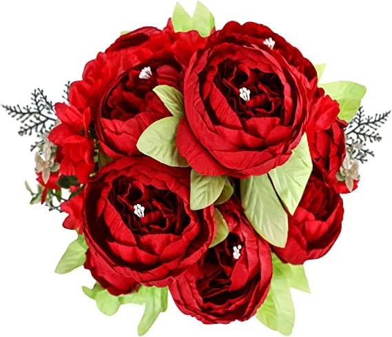 🔥Hot sale 49% OFF——Artificial Peony Flowers Bouquet