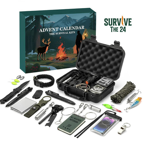 💖Hot 48% OFF🌹🧭 SurviveThe24 Advent Calendar – 24 Days of Real Survival Tools