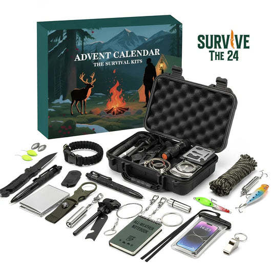 💖Hot 48% OFF🌹🧭 SurviveThe24 Advent Calendar – 24 Days of Real Survival Tools